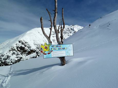 Parcours de découverte de l’école de ski de Sulden