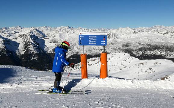 Val Sarentino (Sarntal): indications de directions sur les domaines skiables – Indications de directions Reinswald (San Martino in Sarentino)
