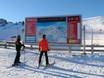 Allemagne du Sud: indications de directions sur les domaines skiables – Indications de directions Steinplatte-Winklmoosalm – Waidring/Reit im Winkl