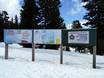 Chaîne côtière: indications de directions sur les domaines skiables – Indications de directions Mount Seymour