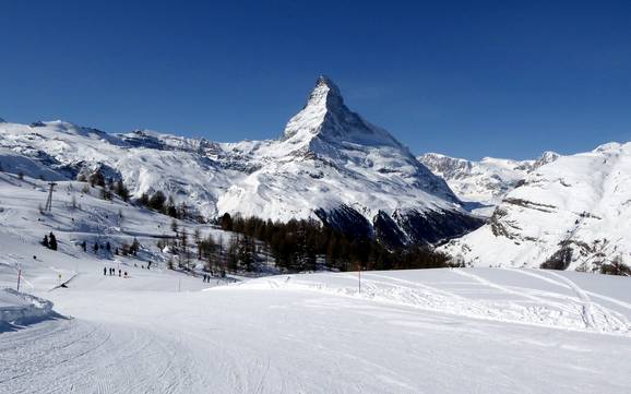 Meilleur domaine skiable à Zermatt-Matterhorn (Zermatt-Cervin) – Évaluation Zermatt/Breuil-Cervinia/Valtournenche – Matterhorn (Le Cervin)