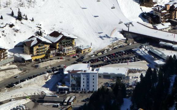 Obertauern: Accès aux domaines skiables et parkings – Accès, parking Obertauern