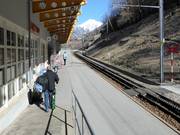 Liaison ferroviaire directe à Betten Talstation (Bettmeralp)