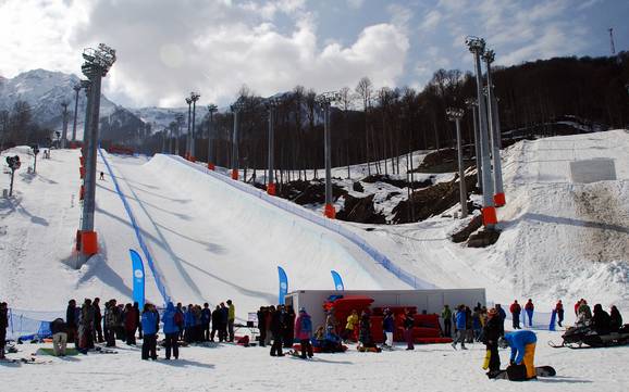 Snowparks Russie – Snowpark Rosa Khutor
