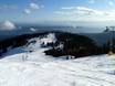 Monts North Shore: Taille des domaines skiables – Taille Grouse Mountain