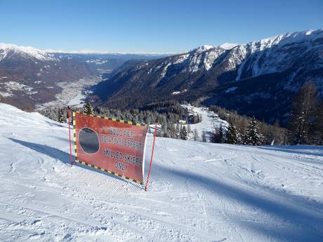 Domaines skiables pour skieurs confirmés et freeriders Trentin-Haut-Adige – Skieurs confirmés, freeriders Madonna di Campiglio/Pinzolo/Folgàrida/Marilleva