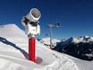 Fiabilité de l'enneigement Vorarlberg – Fiabilité de l'enneigement Silvretta Montafon