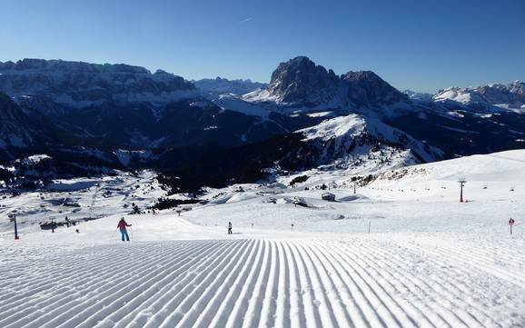 Meilleur domaine skiable dans les Dolomites – Évaluation Val Gardena (Gröden)