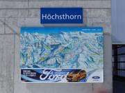 Plan des pistes au Höchsthorn