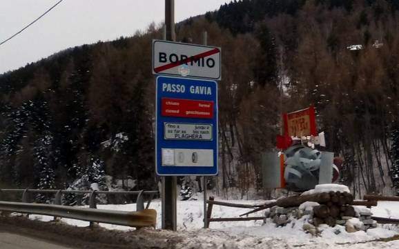 Valfurva: Accès aux domaines skiables et parkings – Accès, parking Santa Caterina Valfurva
