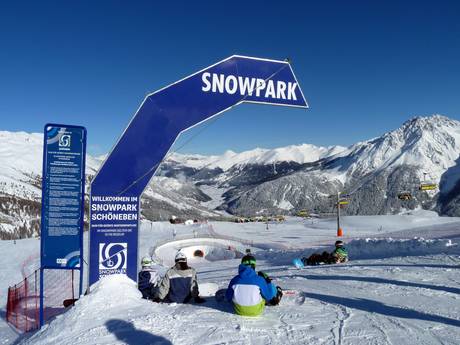 Snowparks Haut-Adige – Snowpark Belpiano (Schöneben)/Malga San Valentino (Haideralm)