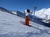 Fiabilité de l'enneigement Alpes occidentales – Fiabilité de l'enneigement Hohsaas – Saas-Grund