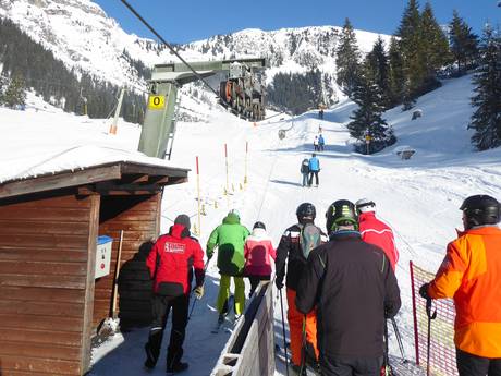 Tiroler Zugspitz Arena: amabilité du personnel dans les domaines skiables – Amabilité Berwang/Bichlbach/Rinnen