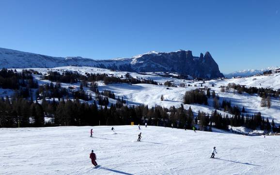 Seiser Alm: Taille des domaines skiables – Taille Seiser Alm (Alpe di Siusi)