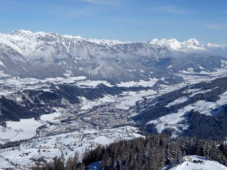 Liezen: offres d'hébergement sur les domaines skiables – Offre d’hébergement Schladming – Planai/Hochwurzen/Hauser Kaibling/Reiteralm (4-Berge-Skischaukel)