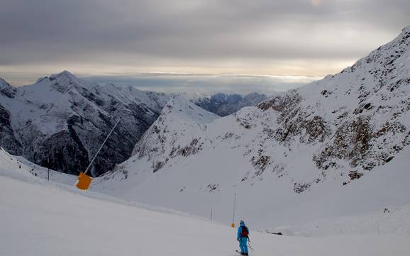 Diversité des pistes Mont Rose – Diversité des pistes Alagna Valsesia/Gressoney-La-Trinité/Champoluc/Frachey (Monterosa Ski)