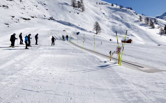 Domaines skiables pour les débutants au Mont-Cervin – Débutants Zermatt/Breuil-Cervinia/Valtournenche – Matterhorn (Le Cervin)