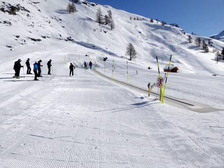 Domaines skiables pour les débutants dans le Val d'Aoste – Débutants Zermatt/Breuil-Cervinia/Valtournenche – Matterhorn (Le Cervin)