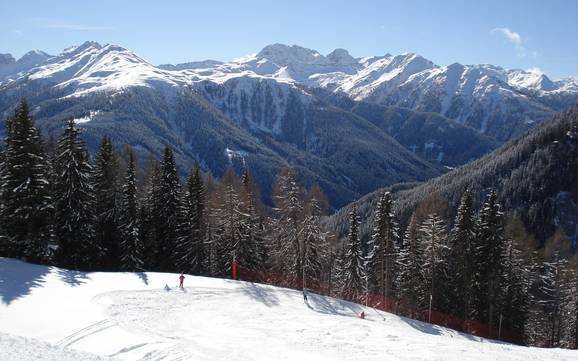 La plus haute gare aval dans l' Alta Pusteria du Tyrol oriental (Osttiroler Hochpustertal) – domaine skiable Obertilliach – Golzentipp