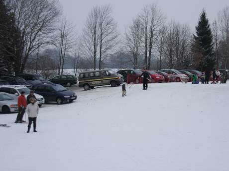 Plateau bavarois: Accès aux domaines skiables et parkings – Accès, parking Beuerberg
