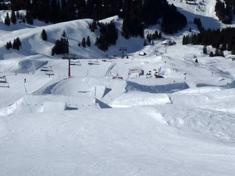 Snowparks Suisse centrale – Snowpark Hoch-Ybrig – Unteriberg/Oberiberg