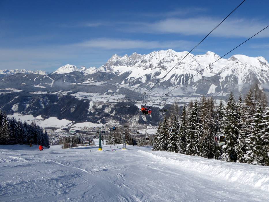 4 Berge Skischaukel Planai Hochwurzen Hauser Kaibling Reiteralm