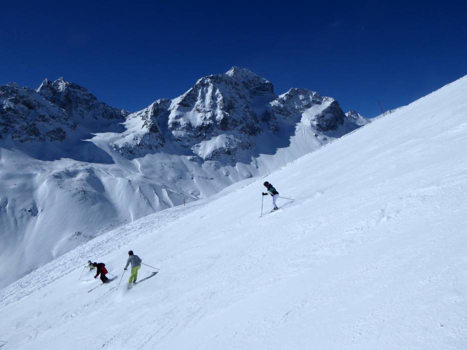 Domaine skiable St. Moritz – Corviglia - Station de ski St. Moritz