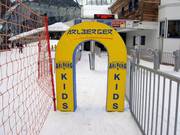 Accès enfants au télésiège Gampenbahn (St. Anton)