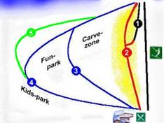 Plan des pistes Zweibrücken