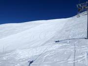 Piste difficile parfaitement préparée