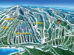 Plan des pistes Mt. Bohemia