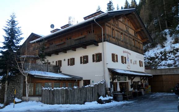 Val d'Ultimo (Ultental): offres d'hébergement sur les domaines skiables – Offre d’hébergement Schwemmalm