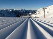 Très bonne préparation des pistes au Nebelhorn