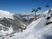 Nova Bahn - 6 places | Télésiège rapide (débrayable) avec capots de protection et sièges chauffants