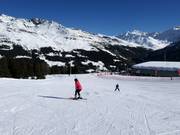 Piste facile à la station intermédiaire Plaghera