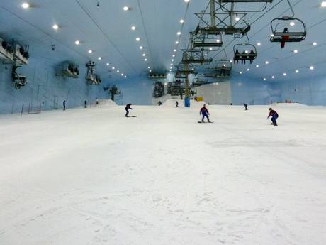 Diversité des pistes Asie occidentale – Diversité des pistes Ski Dubai – Mall of the Emirates