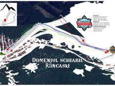 Plan des pistes Rânca (RO)