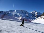 Départ de la piste au Porta Vescovo