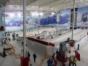 Vue sur les installations pour les familles et les enfants