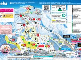 Plan des pistes Naeba (Mt. Naeba)