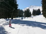 Téléski Training près de Aleko