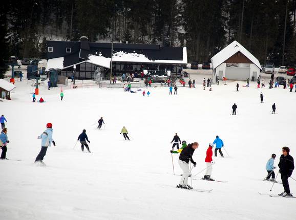 Zone de la station de vallée