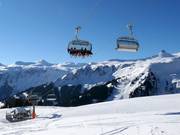 Panüöl - 6 places | Télésiège rapide (débrayable) avec capots de protection