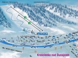 Domaine skiable Stajkowa – Krościenko nad Dunajcem