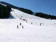 Pistes faciles dans la vallée