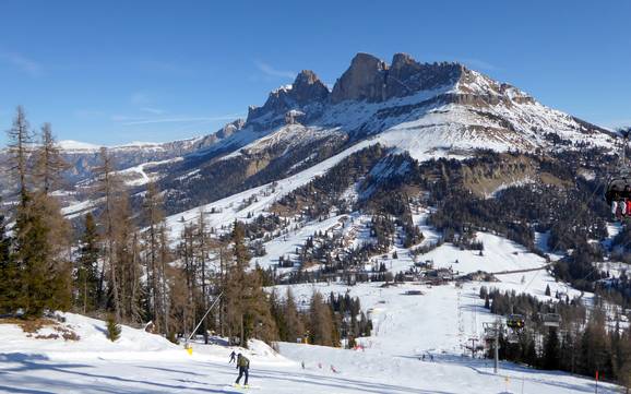 Le plus grand dénivelé dans l' Eggental – domaine skiable Carezza