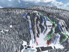 Plan des pistes Sugarloaf Park