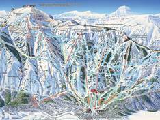 Plan des pistes Jackson Hole
