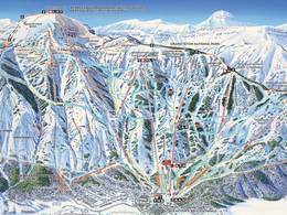 Plan des pistes Jackson Hole