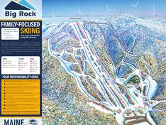 Plan des pistes BigRock Mountain